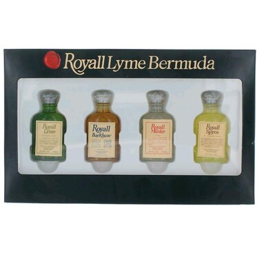 Royall Lyme Bermuda Collection by Royall Fragrances 4 Piece Mini Variety Set men