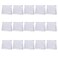 20 PCS Mini Clear Makeup Bag Small Clear Plastic Cosmetic Bags with Zipper Travel Toiletry Makeup Bag