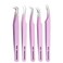 Fiber Tip Lash Tweezers For Eyelash Extension Tweezers Professional