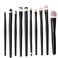 Makeup Brushes ZHIYE Make up Brush Set 20 PCs Professional Face Eyeliner for Foundation Blush Concealer Eyeshadow with Travel Black