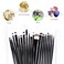 Makeup Brushes ZHIYE Make up Brush Set 20 PCs Professional Face Eyeliner for Foundation Blush Concealer Eyeshadow with Travel Black