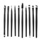 Makeup Brushes ZHIYE Make up Brush Set 20 PCs Professional Face Eyeliner for Foundation Blush Concealer Eyeshadow with Travel Black