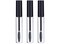 3pcs 10ml Empty Mascara Tube Wand Eyelash Cream Container Bottle with 3 Rubber Inserts 3 Funnels 3 Transfer Pipettes