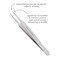 TweezermanStainless Steel Ingrown Hair Splintertweeze for Women and Men
