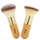 MattoMakeup Brush Set 2 Pieces Face Blush Kabuki Powder Foundation Makeup Brushes for Mineral BB Cream