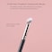 ENERGYAngled Flat Concealer Brush Under Eye Concealer Nose Contour Brush for Bronzer Liquid Foundation Cream Cosmetic Press Powder Concealer Palette Blending Buffing Stippling Brush Small 370S