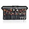Beautybaby Artist Professional Makeup Brush Waist Bag Cosmetic Portable Multi Pockets Bag with Belt Strap Black