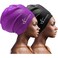 Extra Large Swim Cap for Braids and Dreadlocks Women Men Silicone Swimming Cap for Long Thick Curly Weaves Afro Hair Extensions