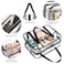 Clear Toiletry Bag Thick Transparent Cosmetic Bag Waterproof Makeup Artist Large Bag Diaper Case Luggage Organizer Storage Easy Clean Large