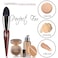 ENERGY Concealer Makeup Brush Tapered Kabuki Foundation Brush Best Eye Brush for Under Eye Concealing Blending Liquid Cream Powder Make Up for Full Coverage Cosmetic Applicator Soft Dense Synthetic