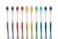 100 Pack Toothbrush Standard Classic Medium Soft Toothbrush Bulk Individually Wrapped