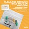 Pill Bag Pouch Reusable Plastic Pill Organizer Bags Size 3 X 2 3 Mil Pack of 100
