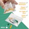 Pill Bag Pouch Reusable Plastic Pill Organizer Bags Size 3 X 2 3 Mil Pack of 100