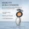 Mini Size TIRTIR Aura Glow Silver Cushion  Korean Cushion Foundation 23N Sand 015 Fl Oz