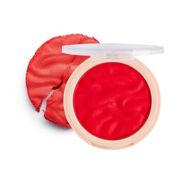 Revolution Beauty Blusher Reloaded Pressed Powder Face Blusher Highly Pigmented  Long Lasting Formula Pop My Cherry 026 Oz