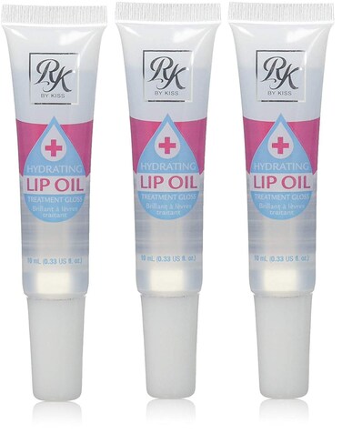 Ruby Kisses Hydrating Lip Gloss Clear Hydrating Lip Gloss 3 PACK