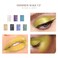 Kilshye Glitter Liquid Eyeshadow Shimmer Eye Shadow Metallic Eyeshadows High Pigment Eyes Shadow Long Lasting Waterproof Eyes Liquid Makeup for Women and Girls Pack of 1 E Gold 6