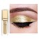 Kilshye Glitter Liquid Eyeshadow Shimmer Eye Shadow Metallic Eyeshadows High Pigment Eyes Shadow Long Lasting Waterproof Eyes Liquid Makeup for Women and Girls Pack of 1 E Gold 6