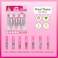 Townley Girl Barbie 7 pcs Kids Lip Gloss Set  Vegan Girls Makeup for Ages 3
