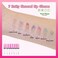 Townley Girl Barbie 7 pcs Kids Lip Gloss Set  Vegan Girls Makeup for Ages 3