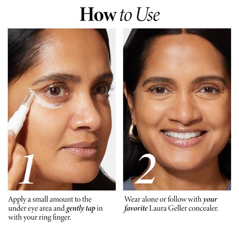 LAURA GELLER NEW YORKSpackle Illuminating Hydrating and Brightening Under Eye Primer  Reduces the Appearance of Fine Lines  Lasts All Day  Universal