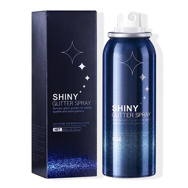 Body Glitter Spray for Hair and Body Hairspray for Clothes LongLasting Body Shimmer Spray Suitable for Stage Festival Rave and Makeup Prom 211 Fl Oz
