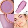 Oulac Purple Blush for Cheeks Blush Makeup Highly Pigmented Cream Blush Natural Matte Glow Shape  Highlight Face CrueltyFree Blush with Rose Oil N20 Believe 48g