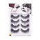 KISS Lash Couture Triple PushUp False Eyelashes Bombshell 14 mm Includes 4 Pairs Of Lashes Contact Lens Friendly Easy to Apply Reusable Strip Lashes