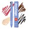 Alleyoop Pen Pal TouchUp 4in1 Makeup Pen Make A Mauve Light  Medium  Travel Make Up Set with Eyeliner Brow Pencil Highlighter  Lip Liner  HighPigment Formula Easy  Smooth Application