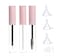 10ml Empty Mascara Tube Eyeliner Tube and Lip Gloss Tubes Rubber Inserts and Funnels for Castor Oil Ideal Kit for DIY Cosmetics