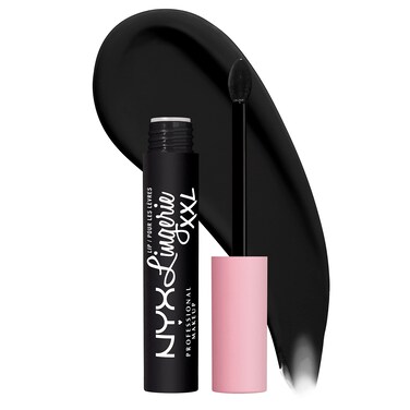 NYX PROFESSIONAL MAKEUP Lip Lingerie XXL Matte Liquid Lipstick  Naughty Noir Black