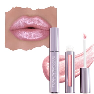Runway RogueLuxGloss Lip Gloss HighPigment Shimmer Soft PastelPink Lip Gloss Catwalk
