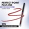 COVERGIRL Perfect Point Plus Ink Gel Eye Pencil Pigmented LongWearing Vegan Formula Dazzling Burgundy 295 001oz
