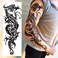 Aresvns Temporary Tattoo for Men and Women L19xW7 Halloween Full Arm Fake TattoosWaterproof Realistic Sleeve Tattoos Long lasting
