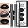 Black Matte Liquid Lipstick3 in 1 Black Lip Liner and Lipstick SetMatte Lip Gloss Long Lasting Moisturizing Velvet Lipgloss Make Up Gift Set Cosplay Goth Halloween Special Effects Makeup Kit