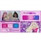Barbie  Townley Girl Makeup Filled Backpack Set with 12 Pieces Including Lip Balm Nail Polish Nail File Hair Bows and Other Accessories Ages 3 for Parties Sleepovers and Makeovers