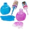 Barbie  Townley Girl Makeup Filled Backpack Set with 12 Pieces Including Lip Balm Nail Polish Nail File Hair Bows and Other Accessories Ages 3 for Parties Sleepovers and Makeovers
