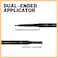 3 Pcs Waterproof Eyebrow Pencil Dark Brown Premium Eye Brow Pencil Brn with Spoolie Brush Longwearing for Perfect Brows Professional Precision Defines Universal Benefit Eyebrow Pencil OCHEAL