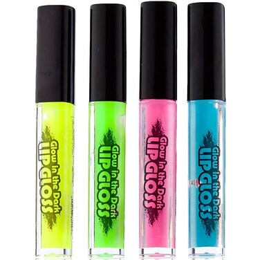 Rhode Island NoveltyAssorted Color Glow In The Dark Lip Gloss 4