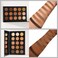 Nude Gold Eyeshadow Palette Natural Naked Smokey Warm Neutral 15 Shades DELANCI UltraBlendable High Pigmented Matte Shimmer Matallic Long Lasting Waterproof Eye Shadow Pallet Travel Size Makeup