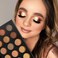 Nude Gold Eyeshadow Palette Natural Naked Smokey Warm Neutral 15 Shades DELANCI UltraBlendable High Pigmented Matte Shimmer Matallic Long Lasting Waterproof Eye Shadow Pallet Travel Size Makeup