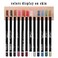 Eye Liner Pencil Set  12 Assorted Colors Natural Matte Long Lasting Hypoallergenic Eyeliners Eye Makeup Soft Crayon Pencils Black Gray Brown Plum Purple Lavender Pink etc