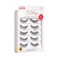 KISS So Wispy False Eyelashes Style 11 12 mm Includes 5 Pairs Of Lashes Contact Lens Friendly Easy to Apply Reusable Strip Lashes Glue On Multipack