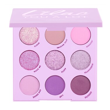 ColourpopLilac You A Lot Shadow Palette  Purple Shadow Palette with Metallic and Matte Finishes  HighPigment Makeup with a LongWearing Formula 03 oz