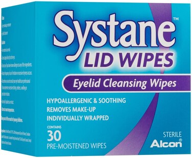 SystaneLid Wipes  30 ct