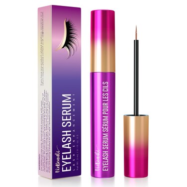 VieBeautiPremium Eyelash Growth Serum Lash Enhancing Serum with Advanced Formula to Boost Longer Fuller and Thicker Luscious Lashes 01 Fl Oz