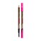 NYX PROFESSIONAL MAKEUPBrow Powder Louder Eyebrow Pencil Brow Pencil with Buildable Volume For Up To 12HR Wear Vegan Formula  Soft Brown