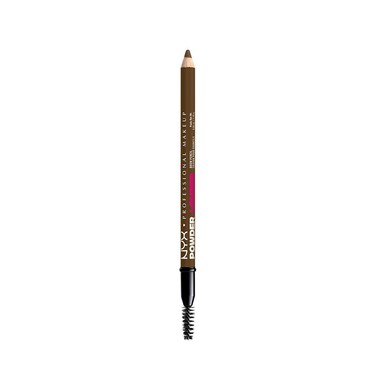 NYX PROFESSIONAL MAKEUPBrow Powder Louder Eyebrow Pencil Brow Pencil with Buildable Volume For Up To 12HR Wear Vegan Formula  Soft Brown