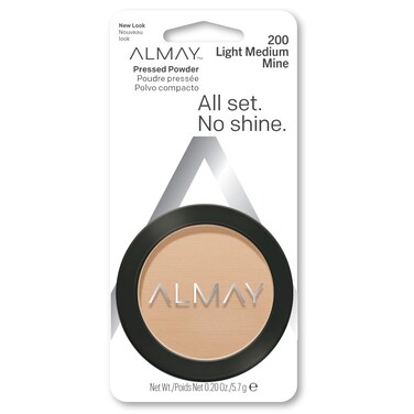 AlmayPressed Powder Skin Tone Matching HypoallergenicFragrance Free 200 Light Medium Mine 020 Oz