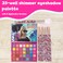 Barbie  Townley Girl 35Well Eyeshadow Palette Shimmery and Opaque Colors Pigmented Blendable 8 Application Brushes NonToxic 8 Perfect for Parties Sleepovers  Makeovers